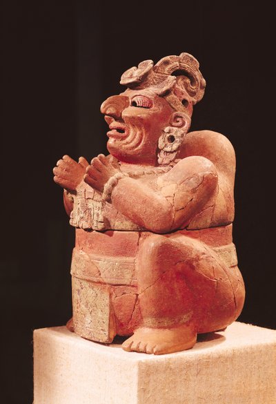 Incensario antropomórfico, de Guatemala, Período Clásico, 250-600 de Mayan